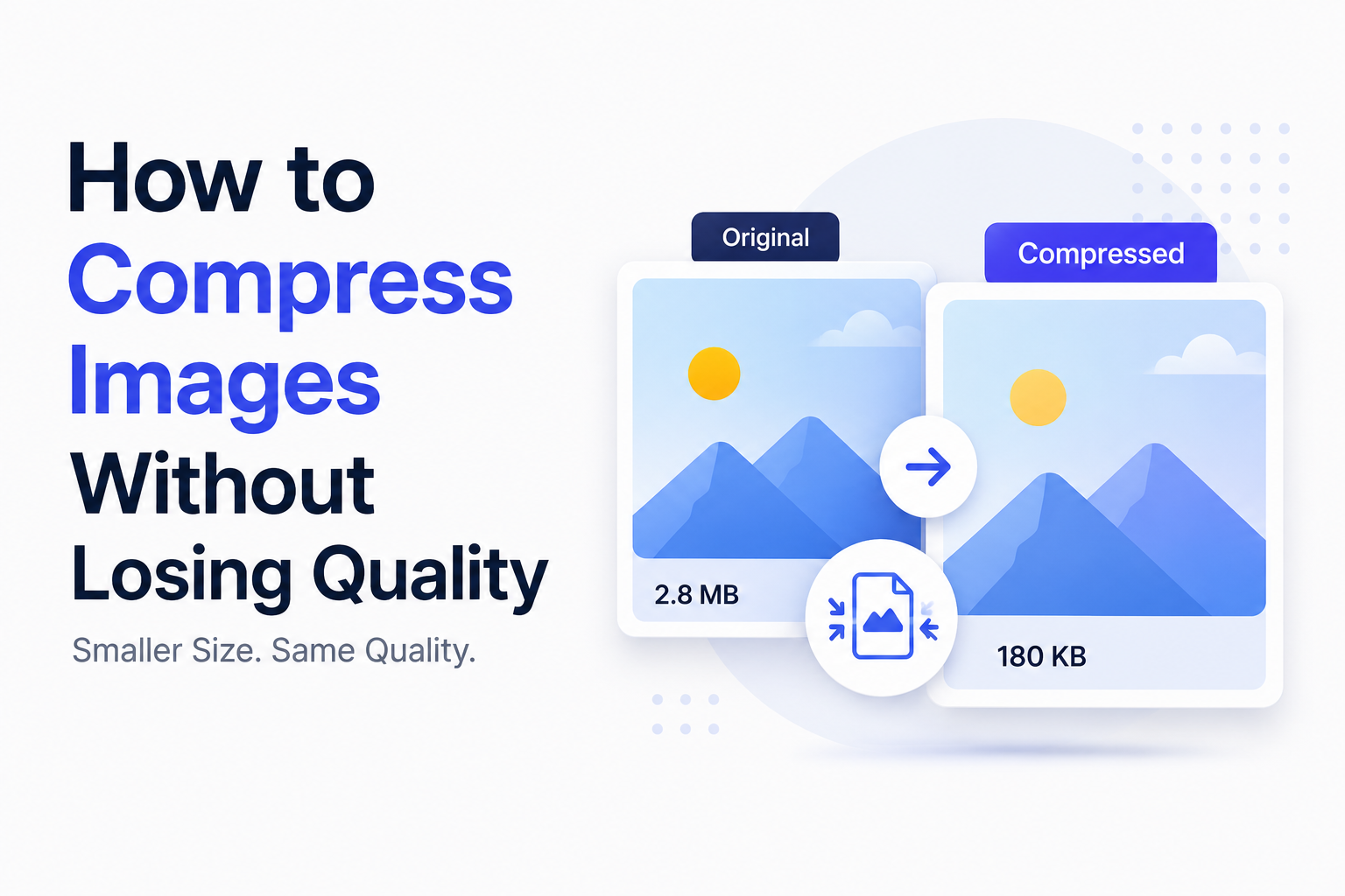 How to Compress Images